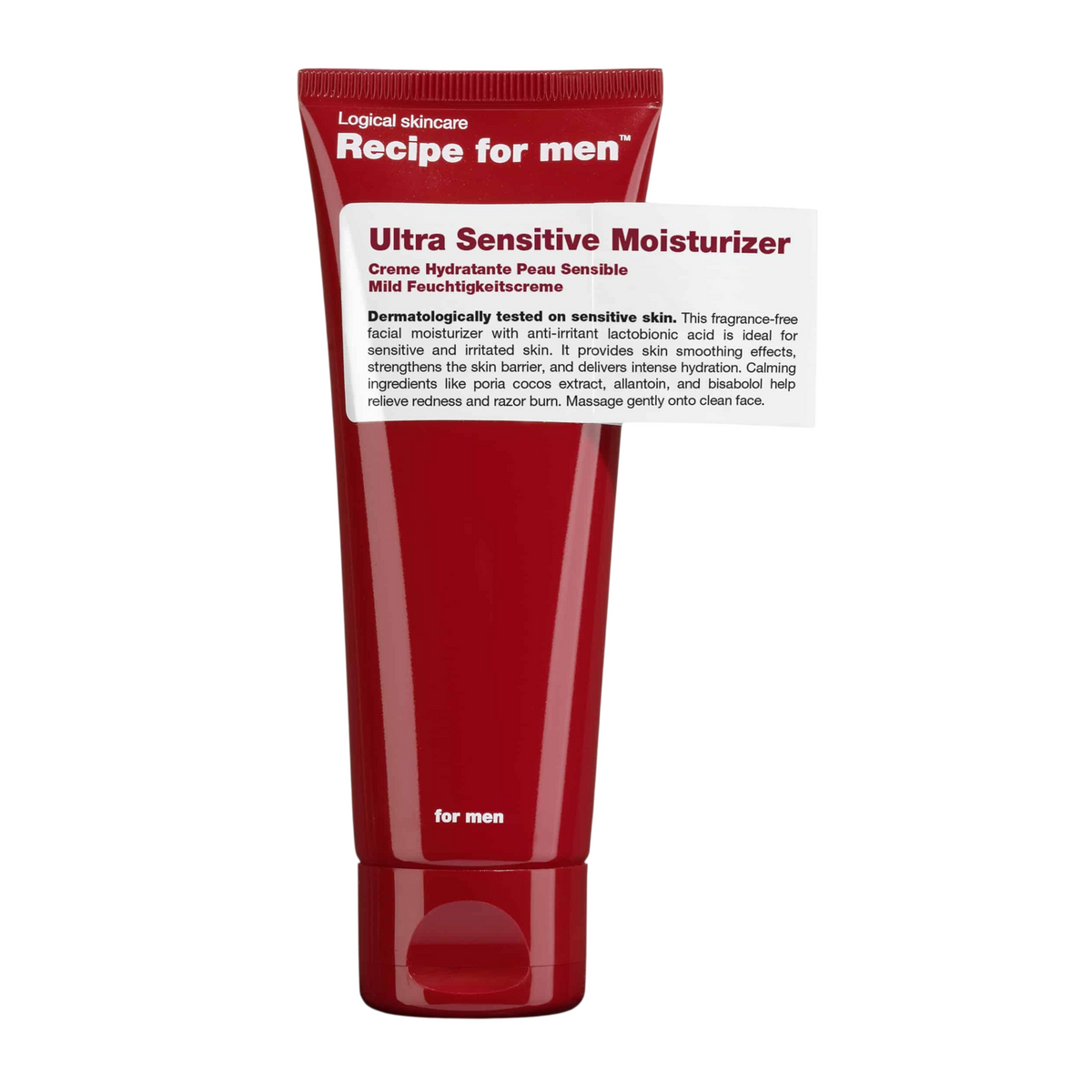 Recipe For Men Preparat nawilżający do skóry bardzo wrażliwej 75 ml