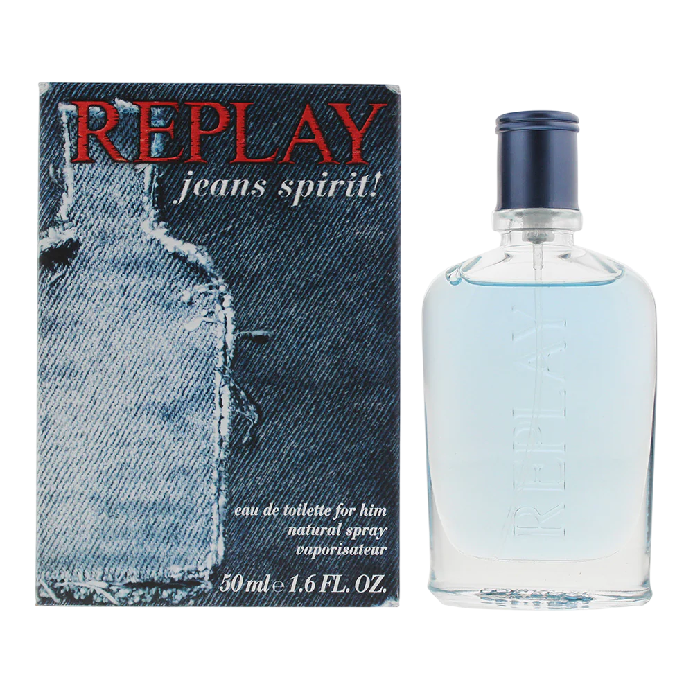 Replay, Jeans Spirit!, Eau De Toilette, For Men, 50 ml