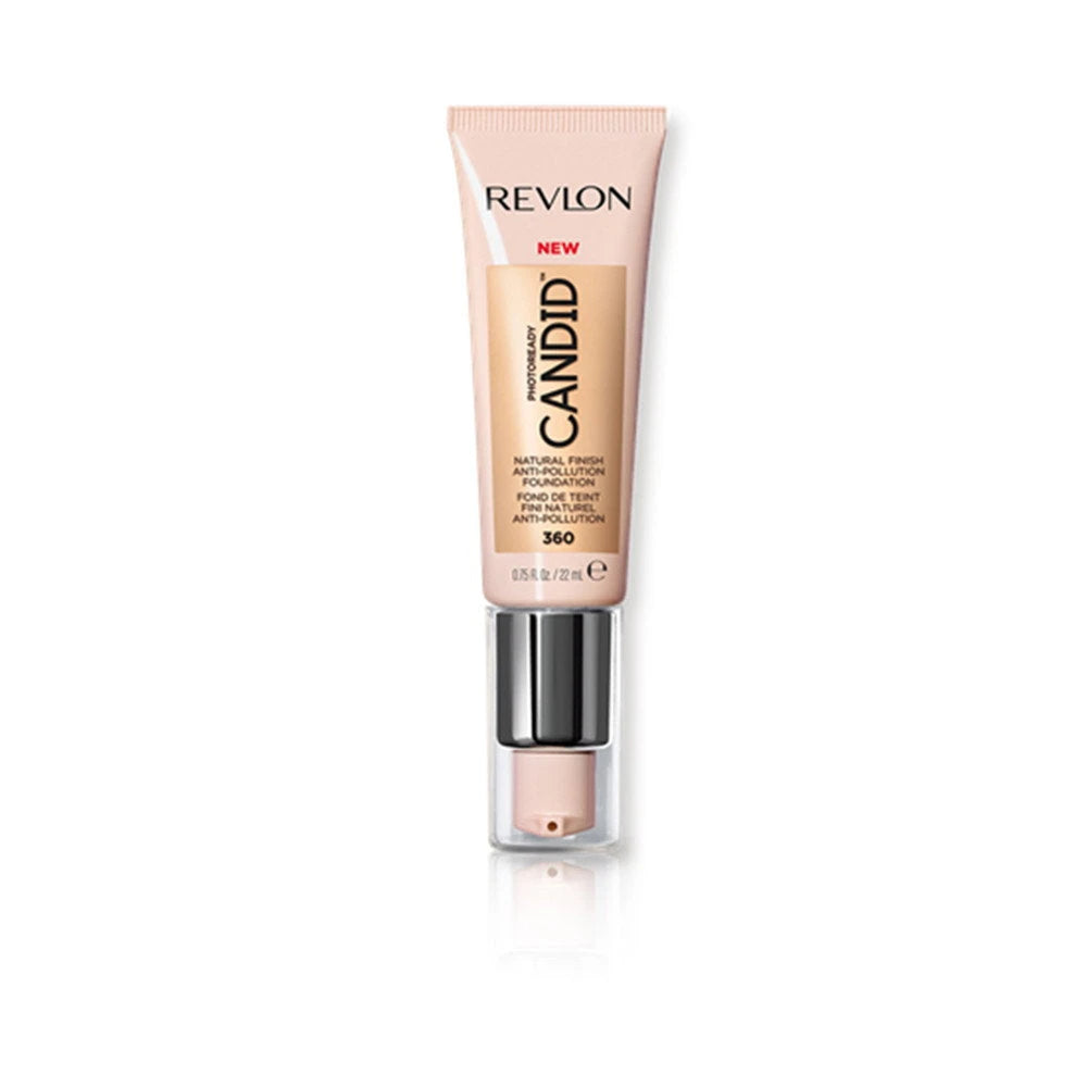 Revlon, PhotoReady Candid, Natural Finish, Cream Foundation, 360, Cashew, 22 ml
