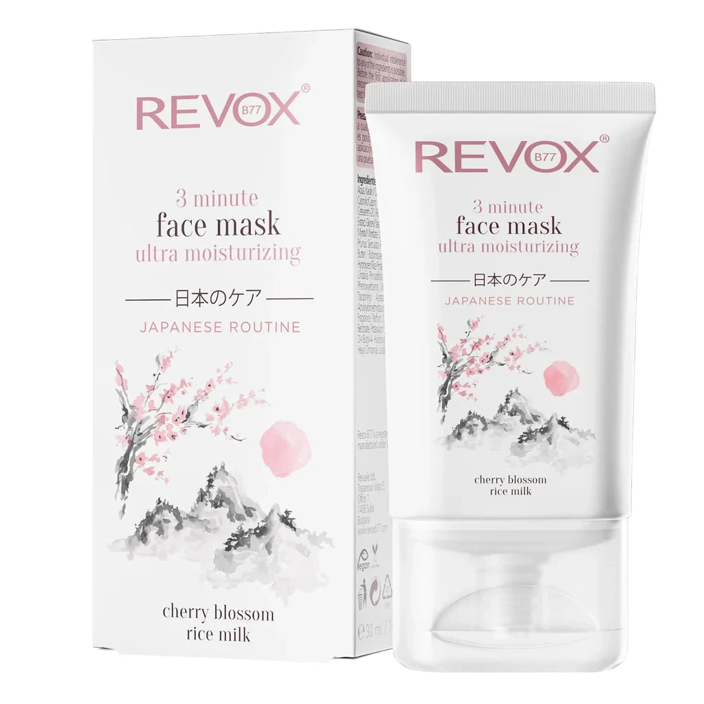 Revox B77, Japanese Routine, Ultra-Moisturising, Cream Mask, For Face, 30 ml