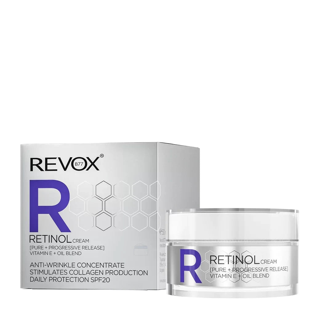 Revox B77, Retinol, Anti-Aging, Day, Cream, For Face, SPF 20, 50 ml
