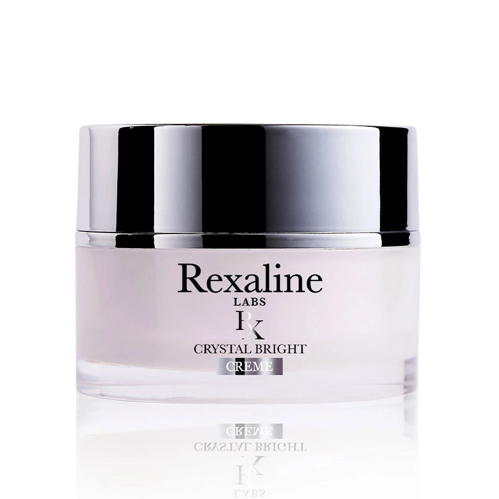 Rexaline, Crystal Bright, Hyaluronic Acid + 3 Bright Active, Illuminating, Cream, For Face, 50 ml *Tester