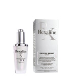 Rexaline, Crystal Bright, Hyaluronic Acid + 3 Bright Active, Illuminating, Serum, For Face, 30 ml