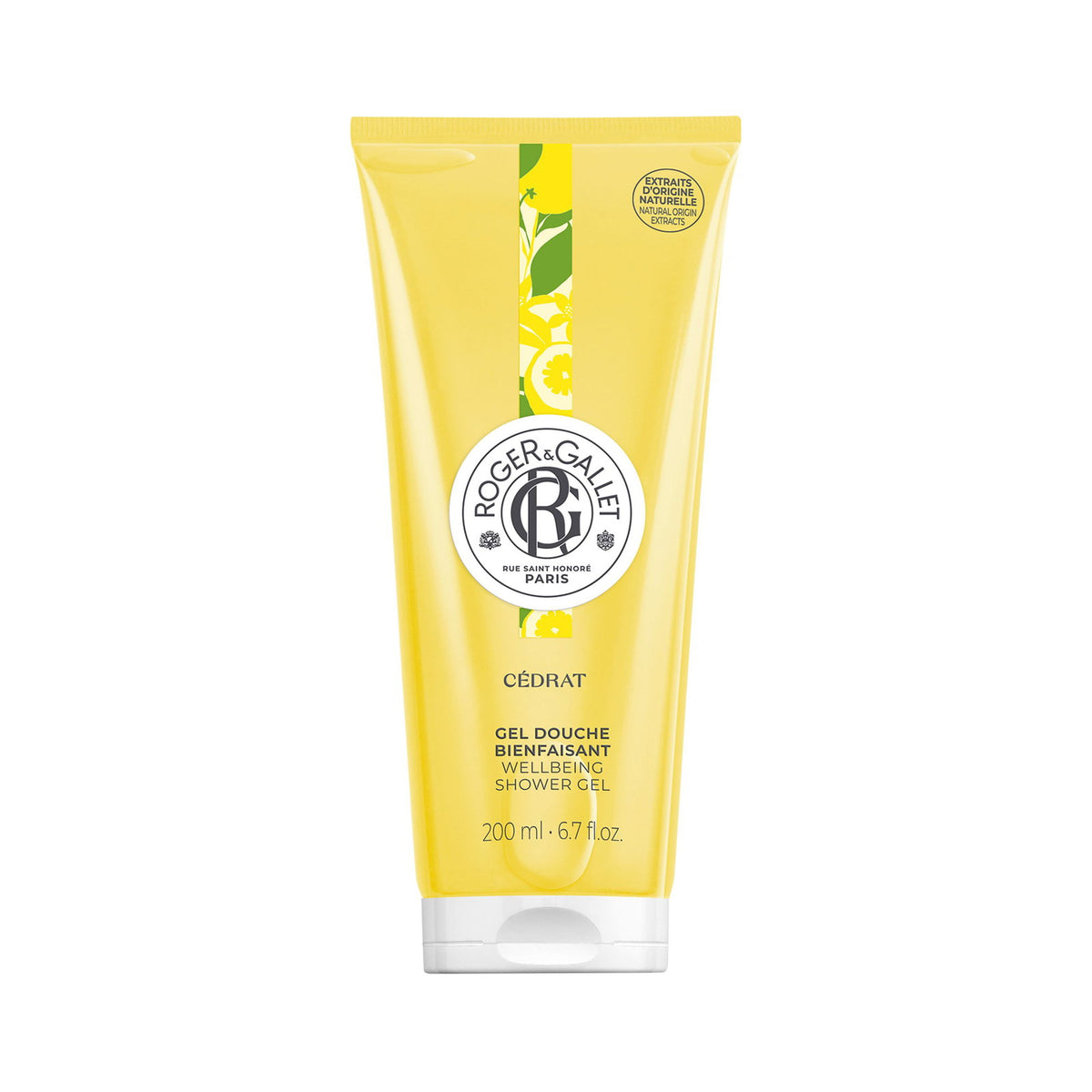 Roger & Gallet Cedrat Żel pod prysznic poprawiający samopoczucie 200 ml