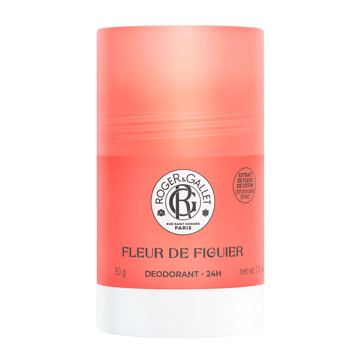 Roger & Gallet, Fleur De Figuier, 24h Protection, Deodorant Stick, For Women, 50 g