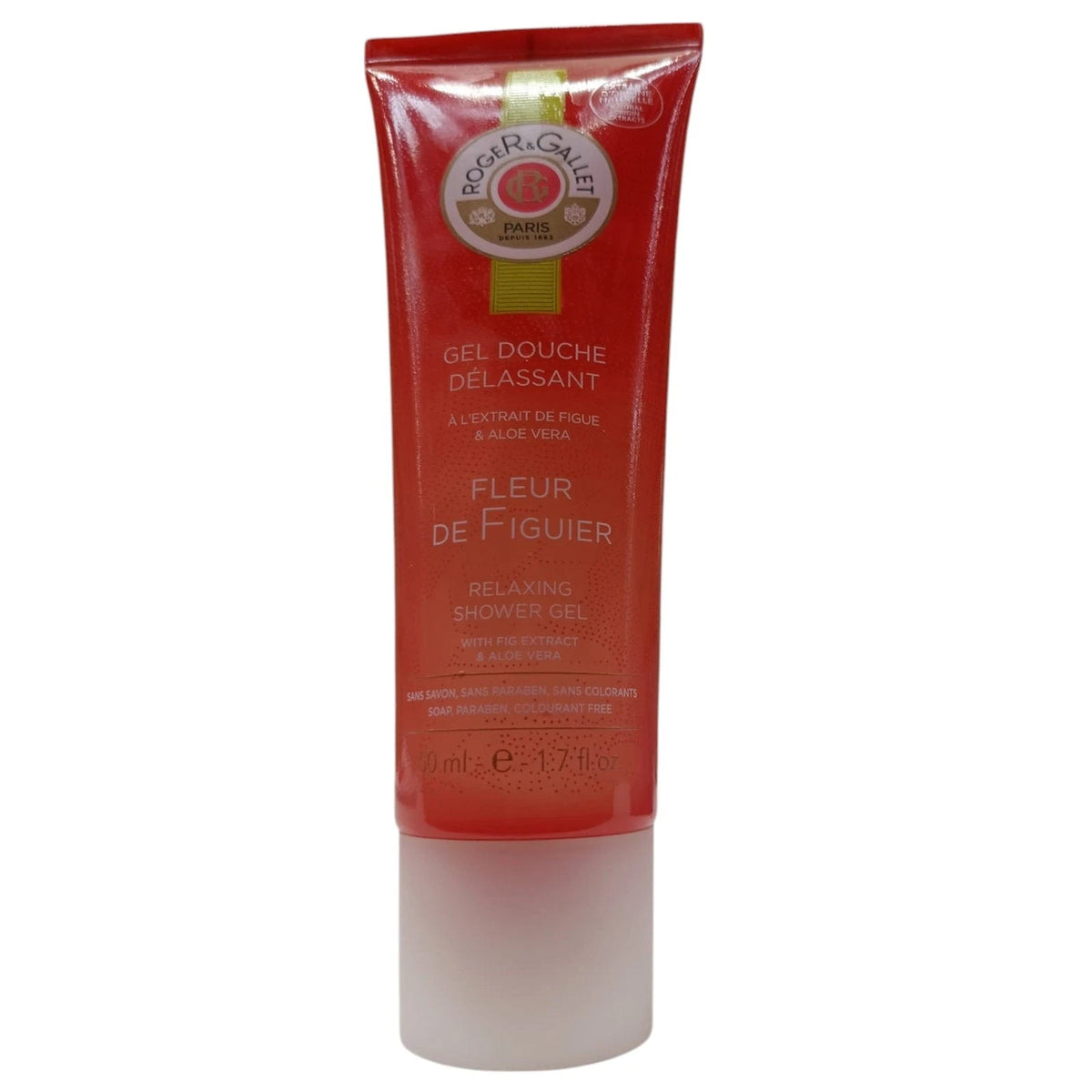 Roger & Gallet, Fleur De Figuier, Relaxing, Shower Gel, For All Skin Types, 50 ml
