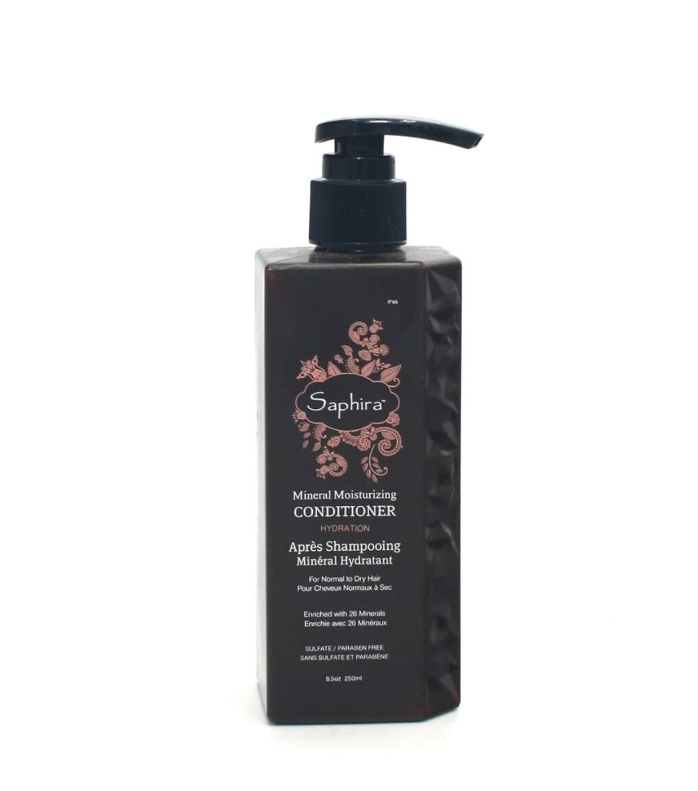 Saphira, Mineral, Sulfates-Free, Hair Conditioner, For Moisturizing, 250 ml