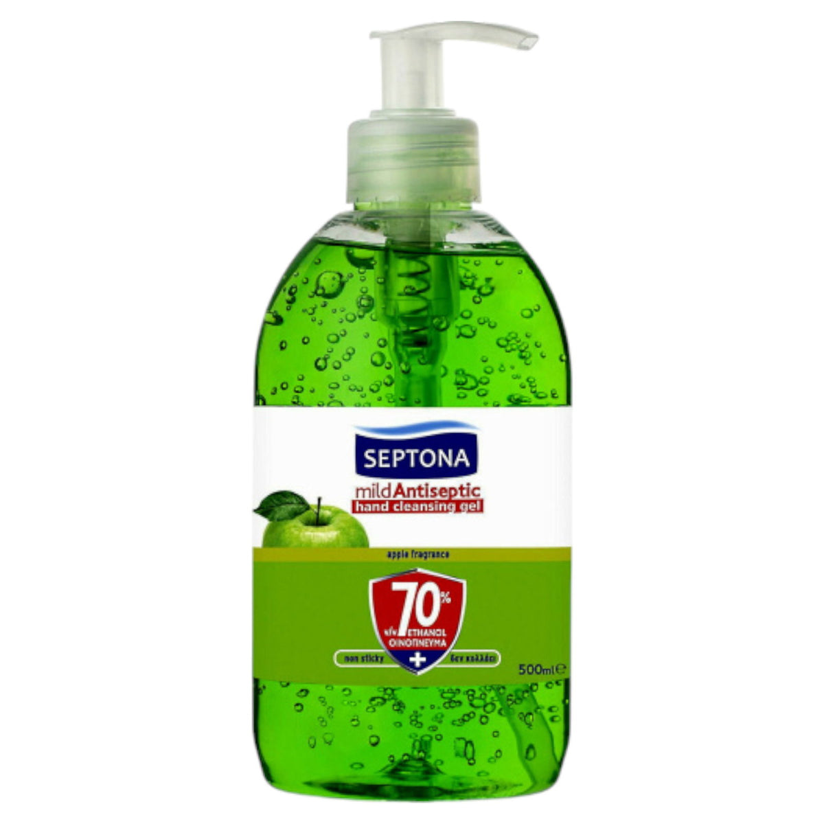 Septona, Mild Antiseptic, Apple, Antiseptic, Cleansing Gel, For Hands, 80 ml *Tester
