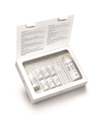 Set Bruno Vassari: Glyco System, Eliminates Impurities, Exfoliating Powder, 6 pcs, 0.30 g + Glyco System, Protects & Hydrates, Cream, For Face, SPF 25, 30 ml