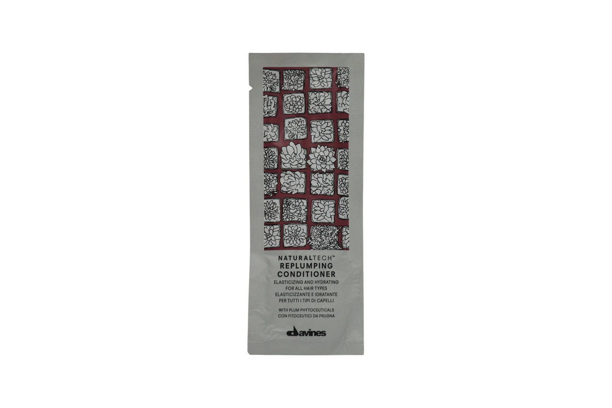 Davines NaturalTech Replumping Odżywka Sample Zestaw 12 szt.