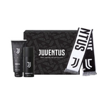Set Juventus: Juventus, Shower Gel, 200 ml + Juventus, Deodorant Spray, For Men, 150 ml + Juventus, Textile Scarf, Black/White, For Men