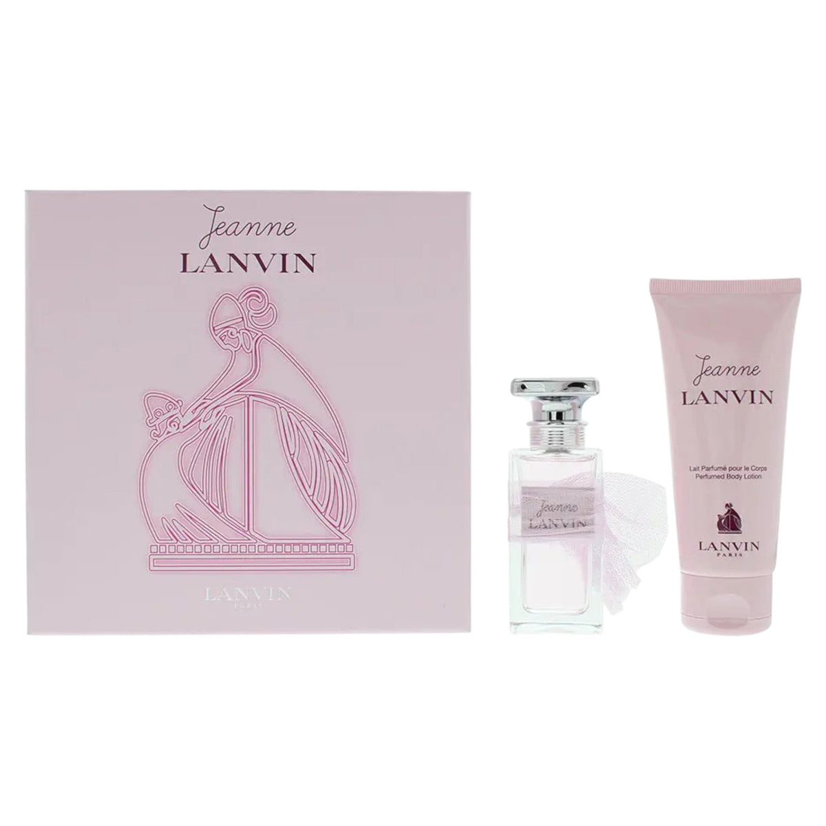 Set Lanvin: Jeanne Lanvin, Eau De Parfum, For Women, 50 ml + Jeanne Lanvin, Perfumed skin, Body Lotion, 100 ml
