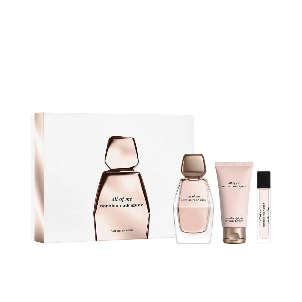 Set Narciso Rodriguez: All Of Me, Eau De Parfum, For Women, 90 ml + All Of Me, Eau De Parfum, For Women, 10 ml + All Of Me, Hydrating, Body Lotion, 50 ml