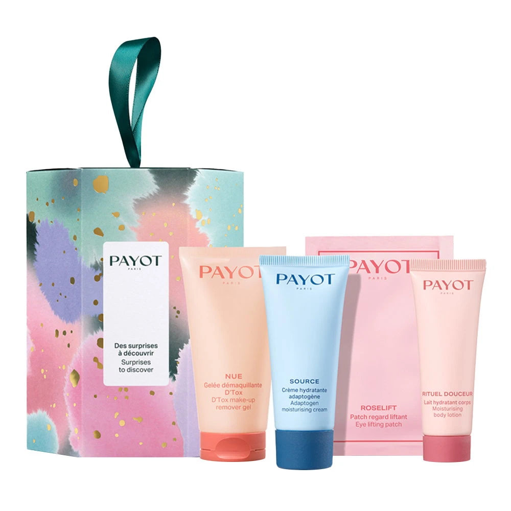Payot Zestaw Podróżny - 4-częściowy Zestaw do Pielęgnacji Skóry (50 ml + 30 ml + 25 ml + 2 g)