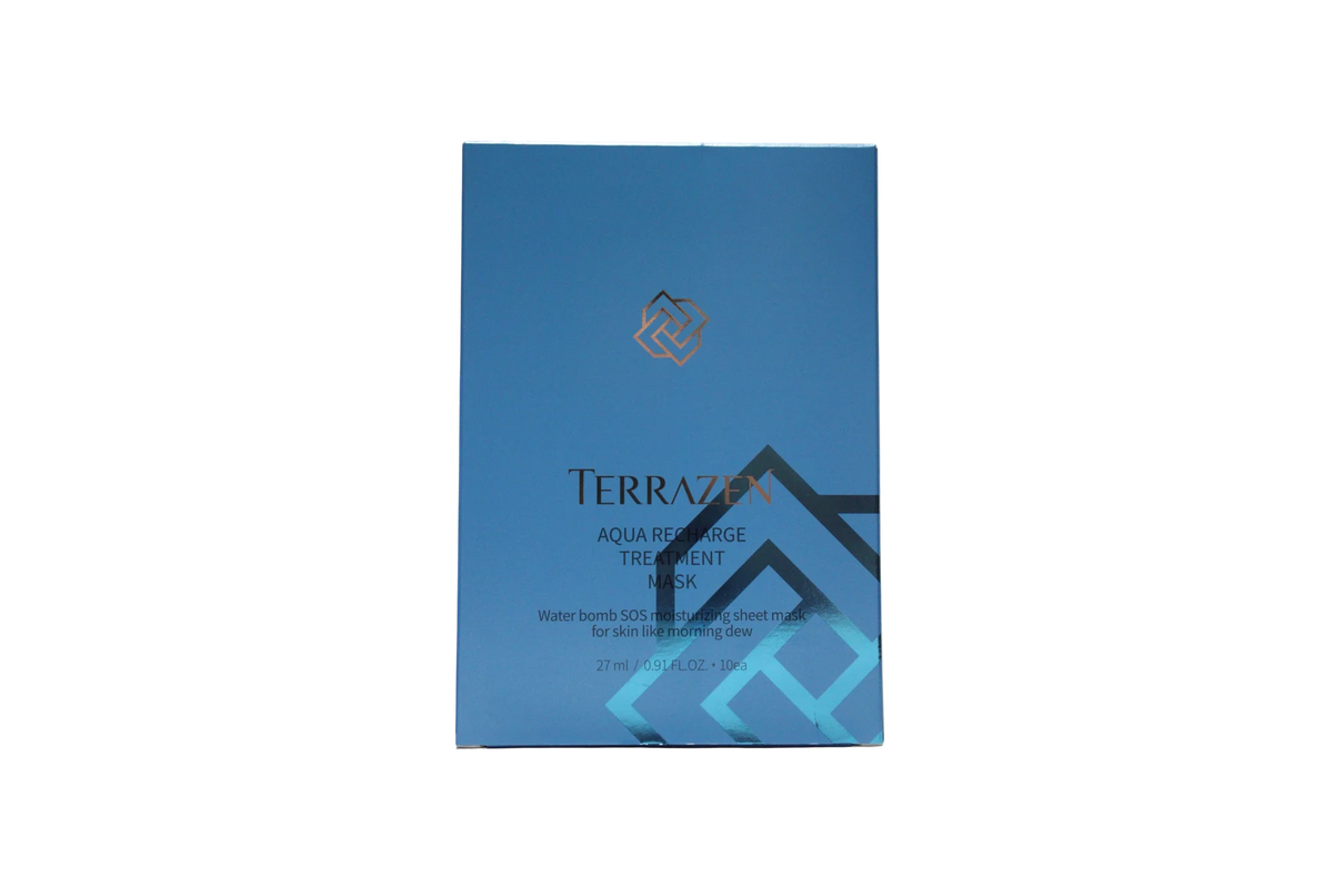 Terrazen Aqua Recharge Zestaw masek pielęgnacyjnych - 10 szt.