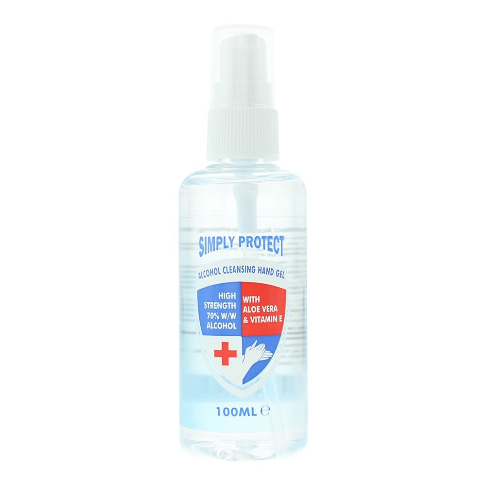 Simply Protect, Simply Protect, Alcohol, Anti-Bacterial, Hand Gel, 100 ml