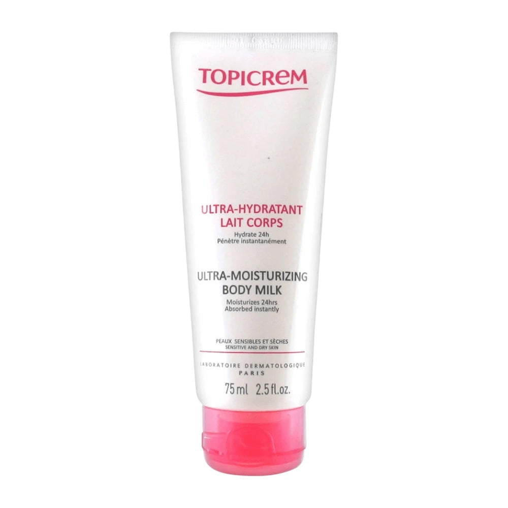 Topicrem ultra-nawilżające mleczko do ciała 75 ml