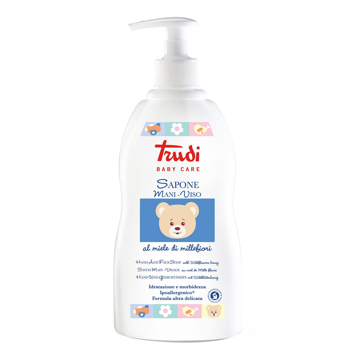 Trudi Baby Care, Honey Millefiori, Honey, Hydrating, Liquid Soap, For Face & Hands, 500 ml *Tester