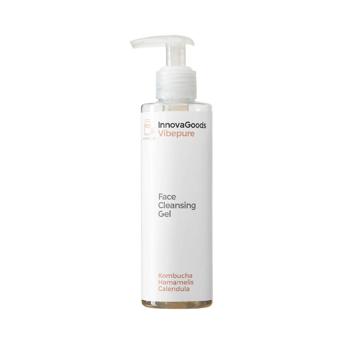 Facial Cleansing Gel Kombucha Vibepure InnovaGoods 200 ml skincare packaging