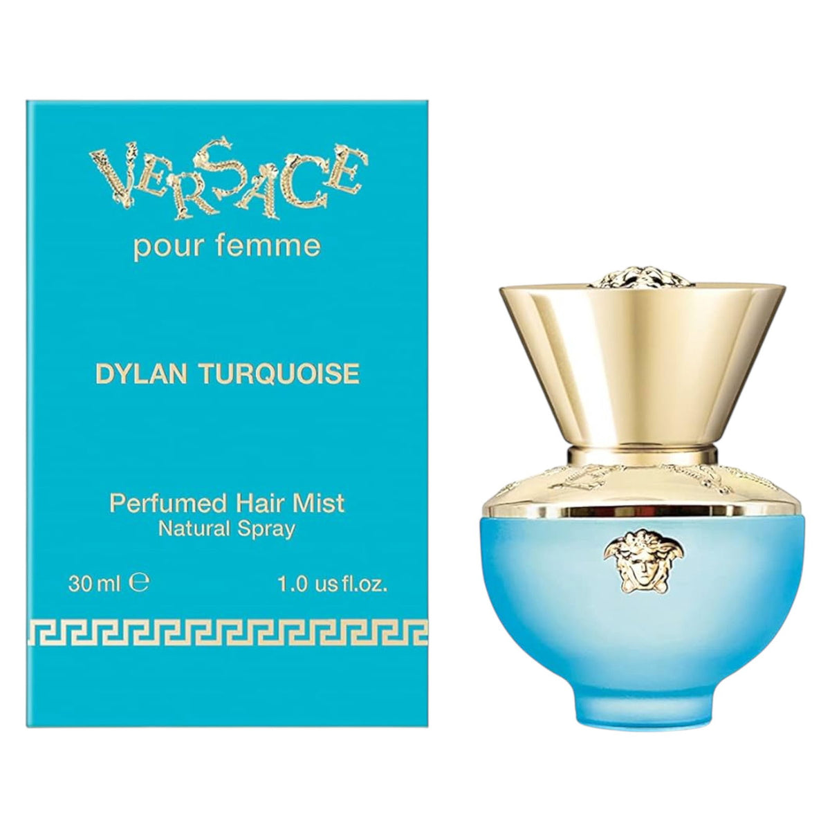Versace, Dylan Turquoise, Hair Scented Mist, For Women, 30 ml