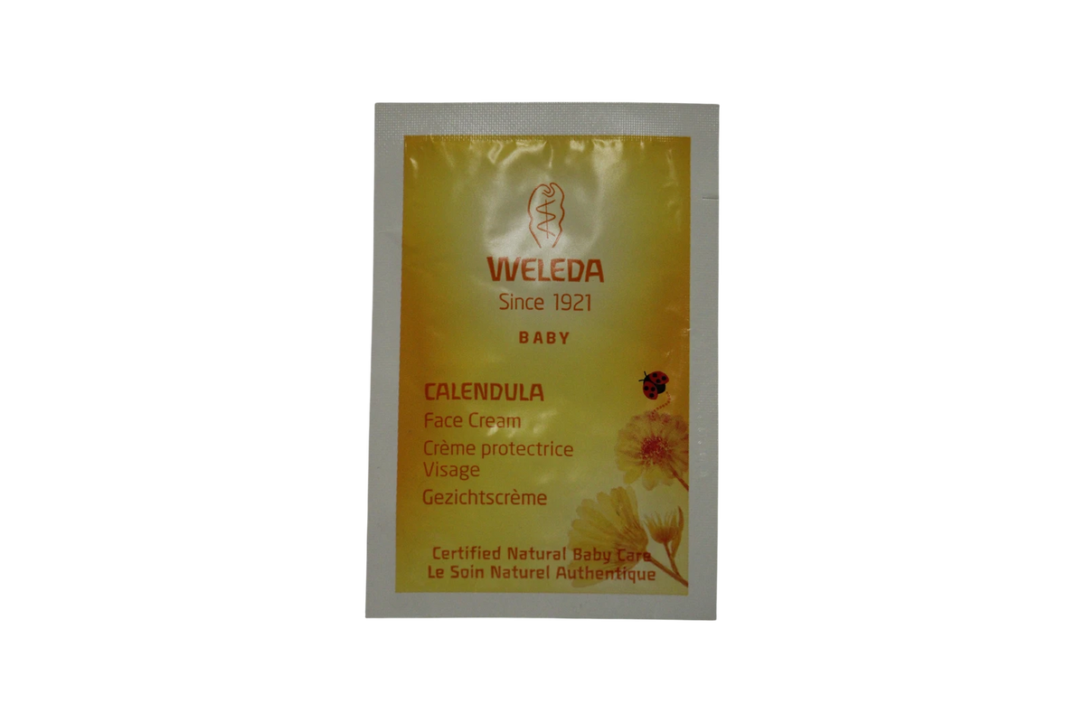 Weleda Calendula Krem do twarzy dla niemowląt Sample 1.5 ml