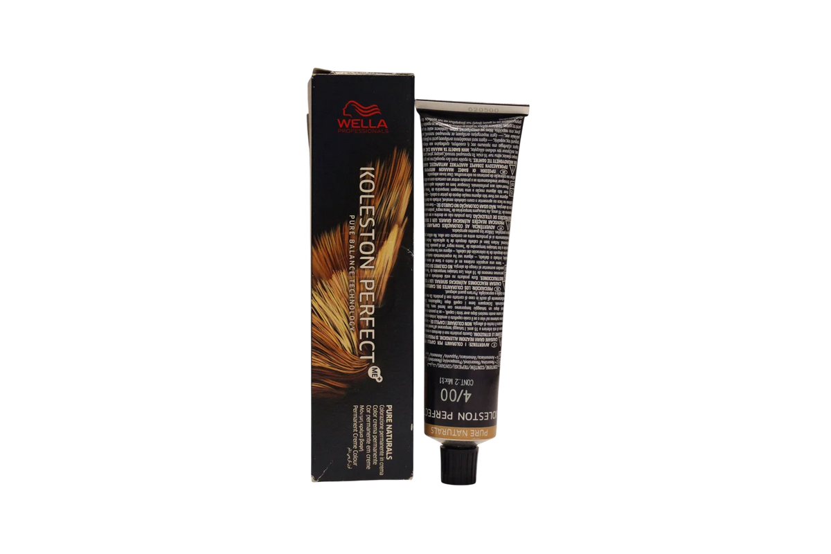 Wella Professionals Koleston Perfect Me+ Trwała farba do włosów 4/00 Średni kasztanowy intensywnie naturalny 60 ml Tester